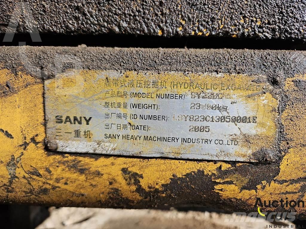 Sany SY 230 C Kāpurķēžu ekskavatori