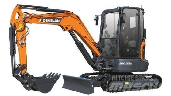 Doosan DX35Z-7 Mini ekskavatori < 7 t