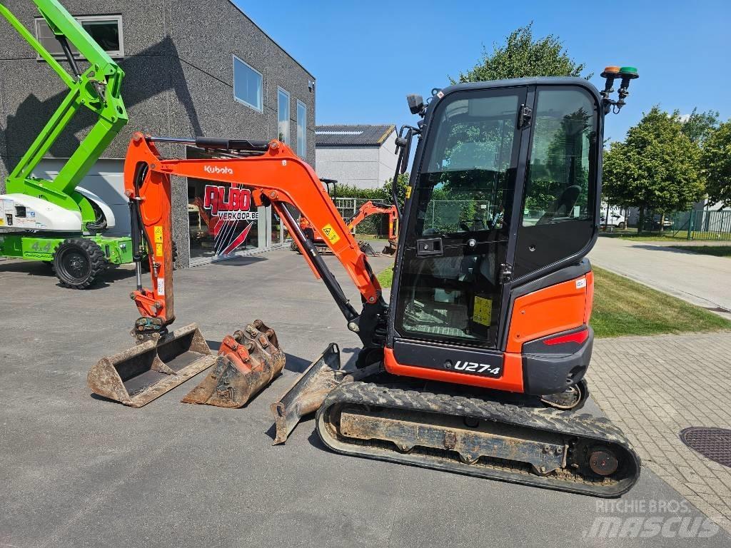 Kubota U 27-4 Mini ekskavatori < 7 t
