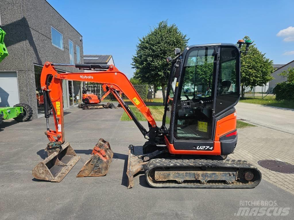 Kubota U 27-4 Mini ekskavatori < 7 t