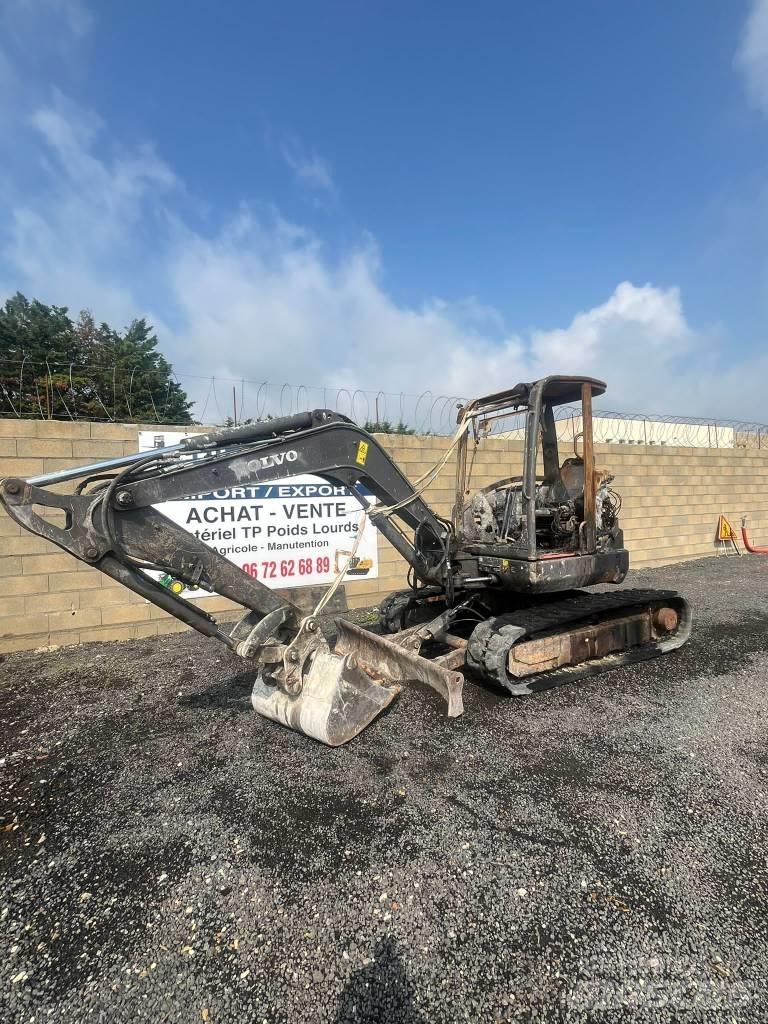 Volvo ECR 50 D Strēles un kausi