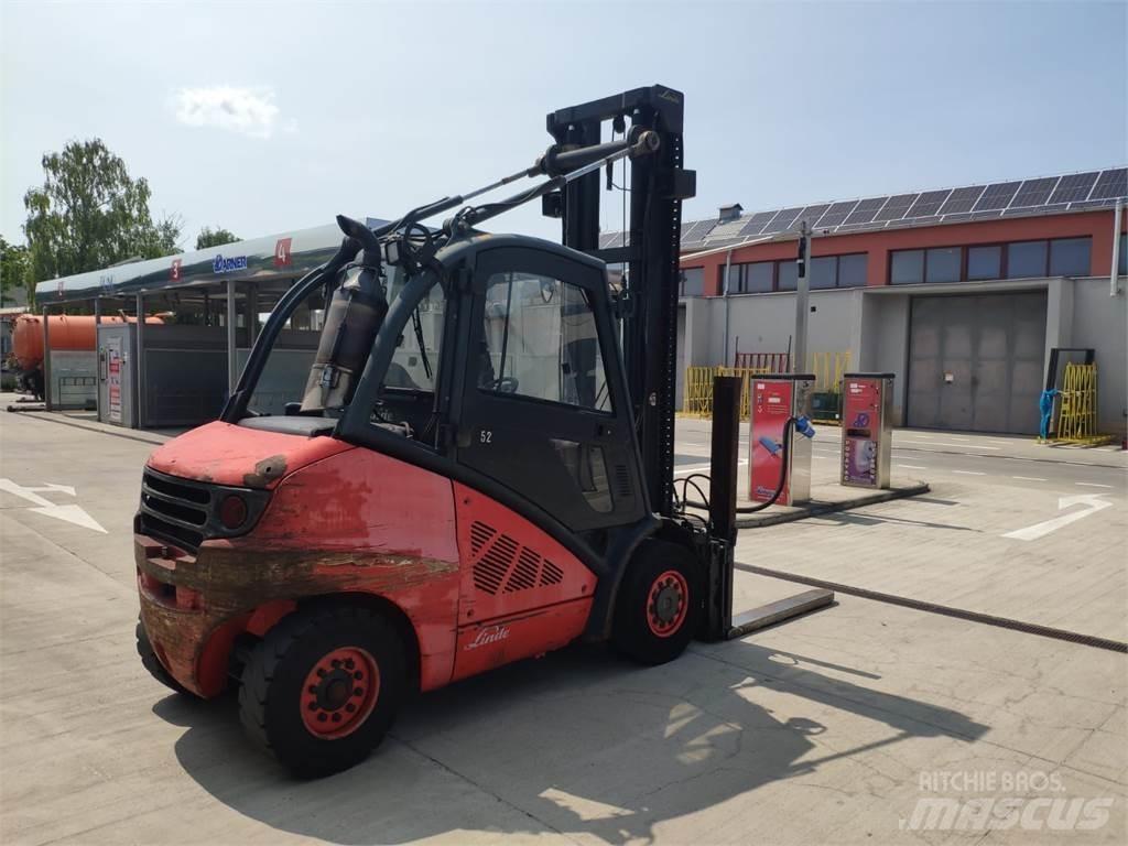 Linde H50D Tehnika ar dīzeļa dzinēju