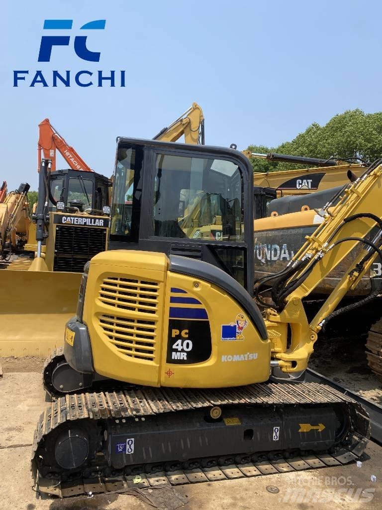 Komatsu PC 40 MR Kāpurķēžu ekskavatori