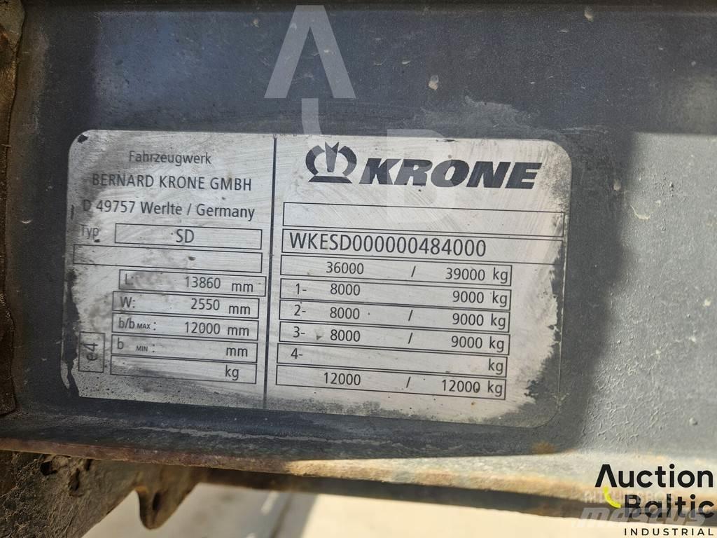 Krone SD Tents puspiekabes