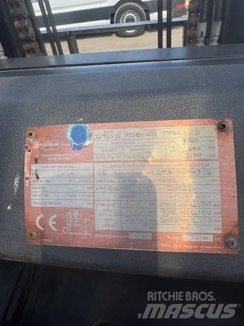 Doosan D 90 S-5 Tehnika ar dīzeļa dzinēju