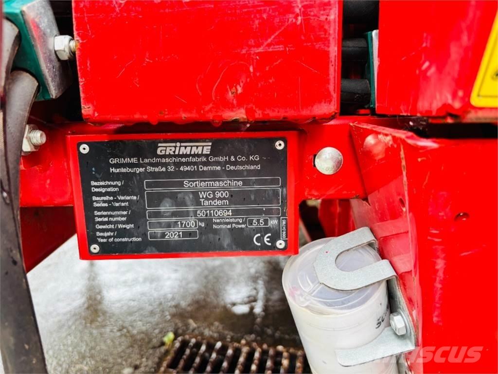 Grimme WG 900 Kartupeļu tehnika - Citi