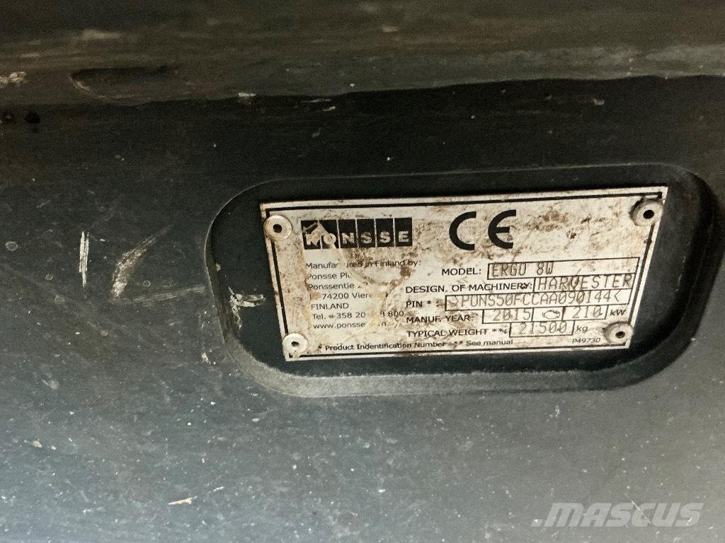Ponsse ERGO 8W Harvesteri