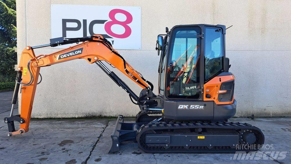 Develon DX 55 R-7 Mini ekskavatori < 7 t