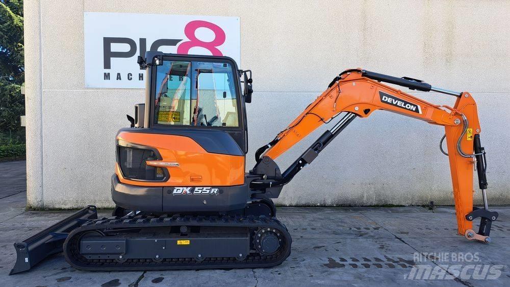 Develon DX 55 R-7 Mini ekskavatori < 7 t