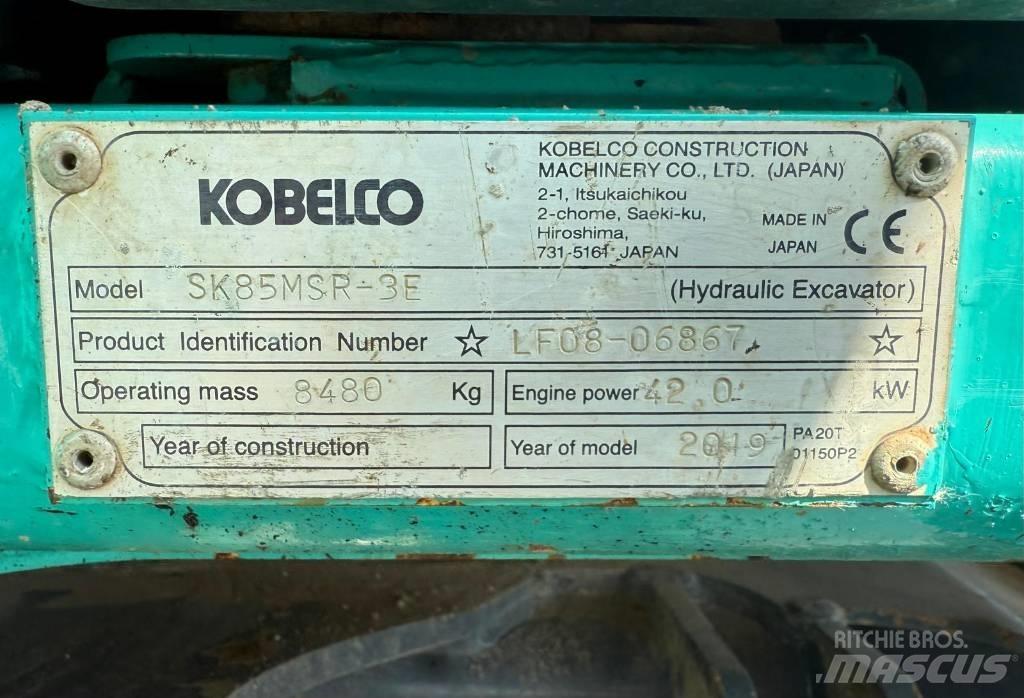 Kobelco SK 85 MSR-3 Vidēja lieluma ekskavatori 7 t - 12 t