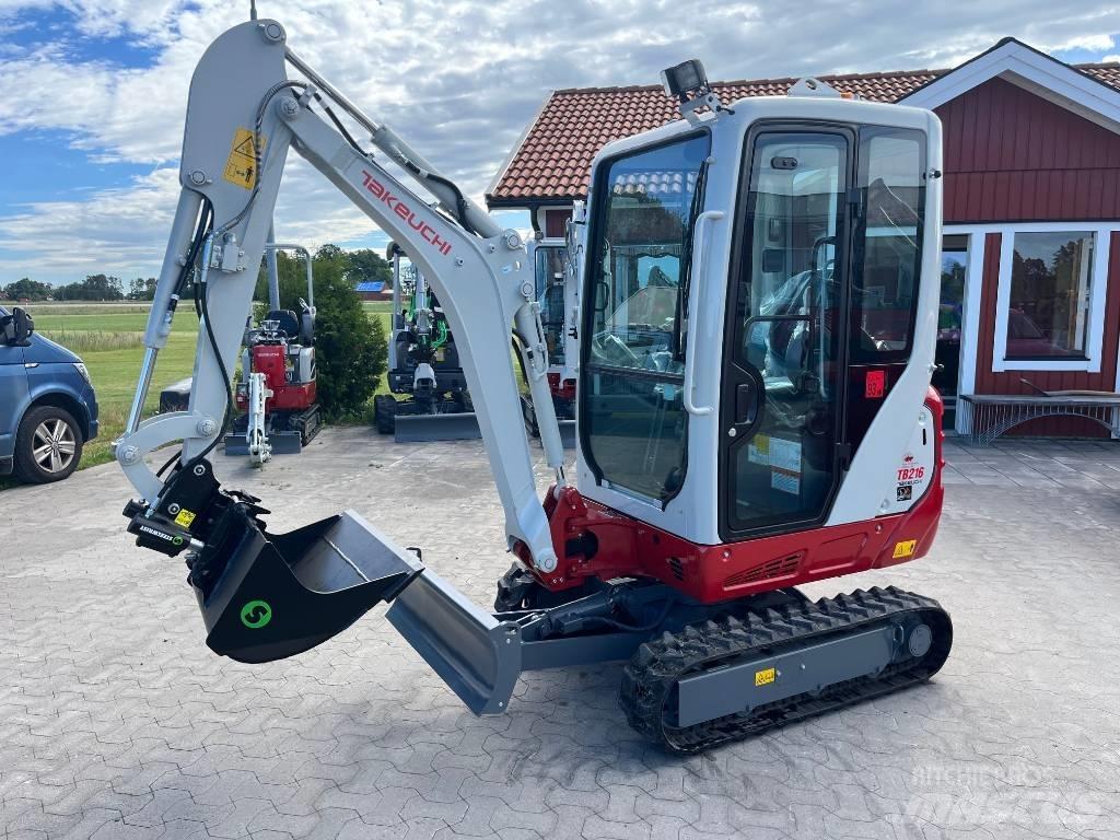 Takeuchi TB216 Mini ekskavatori < 7 t