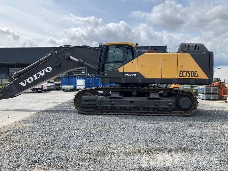 Volvo EC 750 E Kāpurķēžu ekskavatori