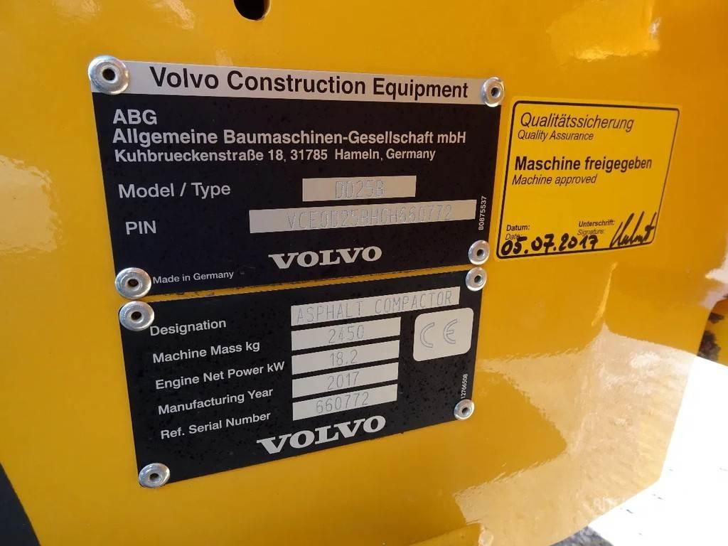 Volvo DD25B Divvalču grunts veltņi