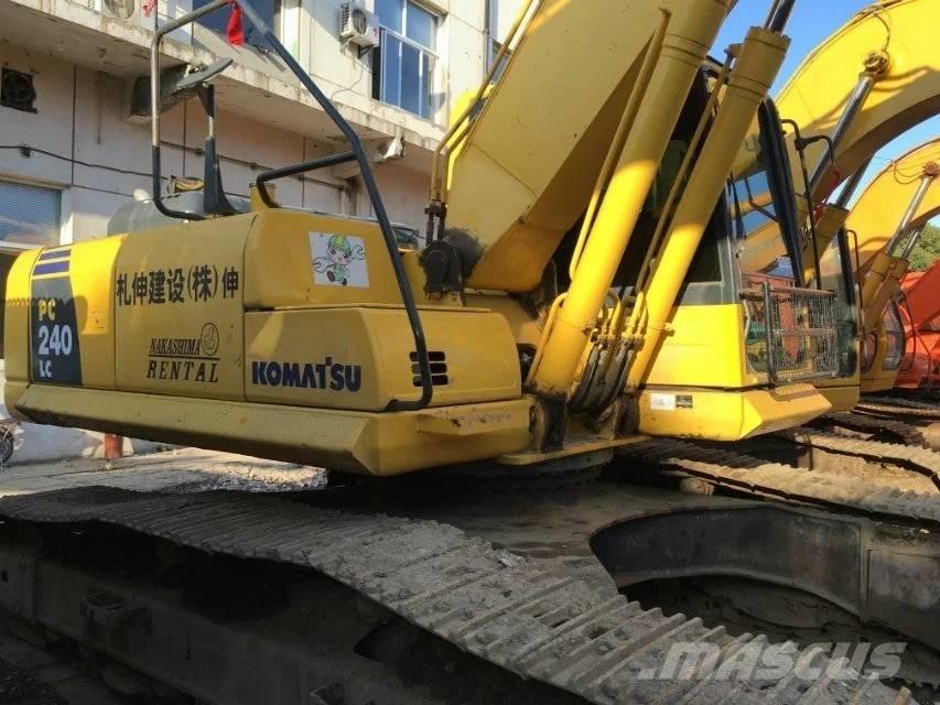 Komatsu PC 240-7 Kāpurķēžu ekskavatori