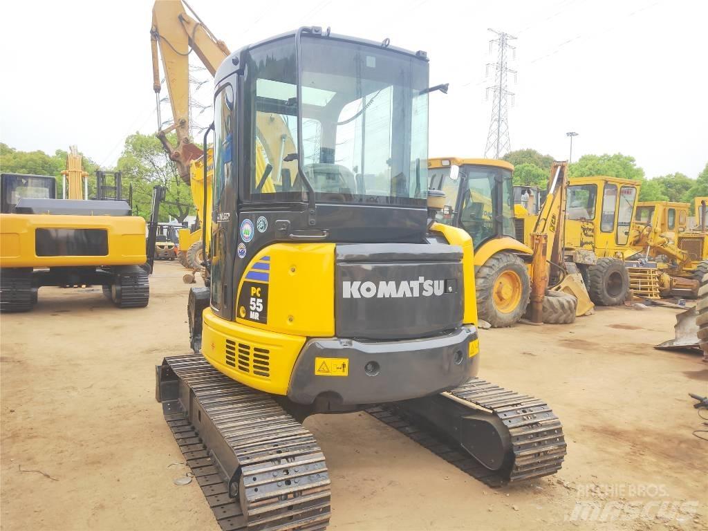 Komatsu PC 55 Kāpurķēžu ekskavatori