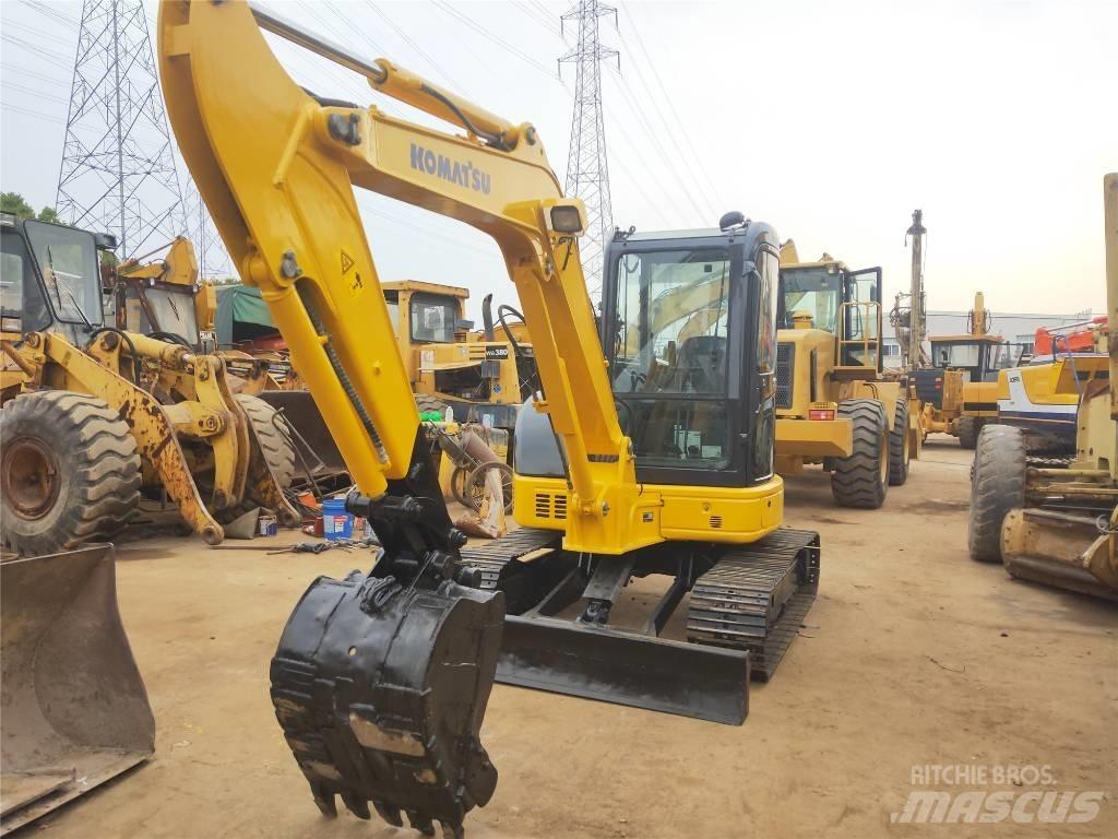 Komatsu PC 55 Kāpurķēžu ekskavatori