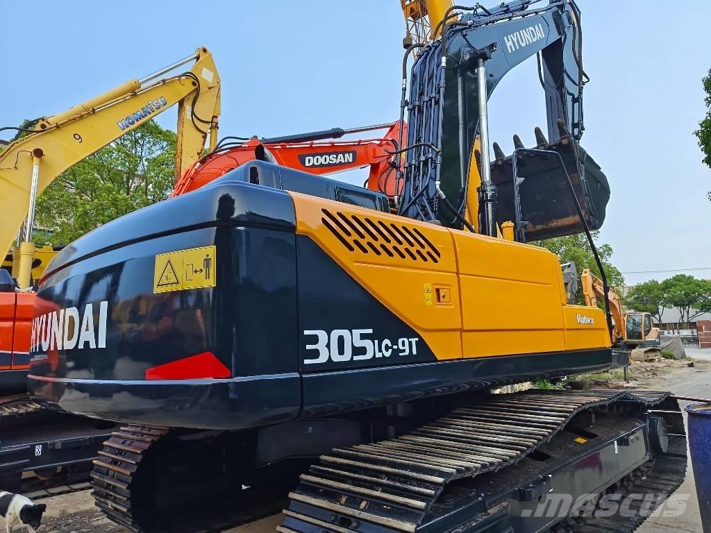 Hyundai R305LC-9T Kāpurķēžu ekskavatori