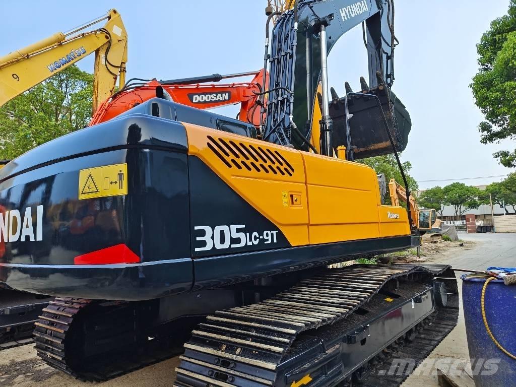 Hyundai R305LC-9T Kāpurķēžu ekskavatori