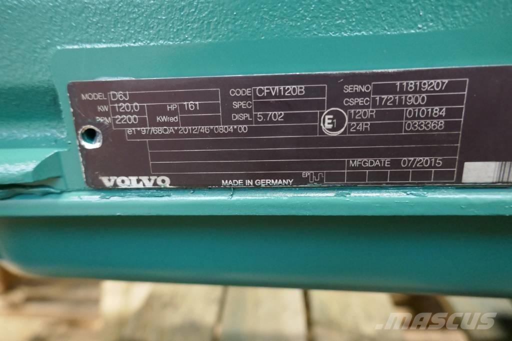 Volvo D6J Dzinēji
