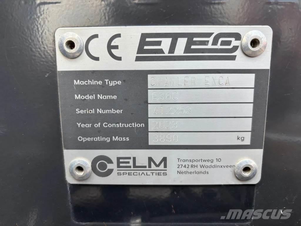 Etec E36C Mini ekskavatori < 7 t