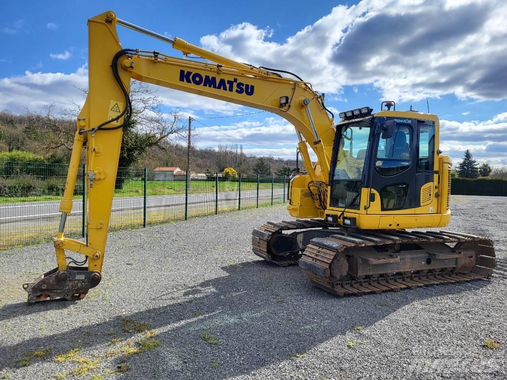 Komatsu PC 138 us-11 Kāpurķēžu ekskavatori