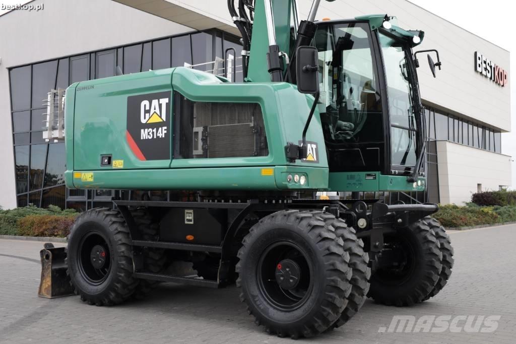CAT M314F Ekskavatori uz riteņiem