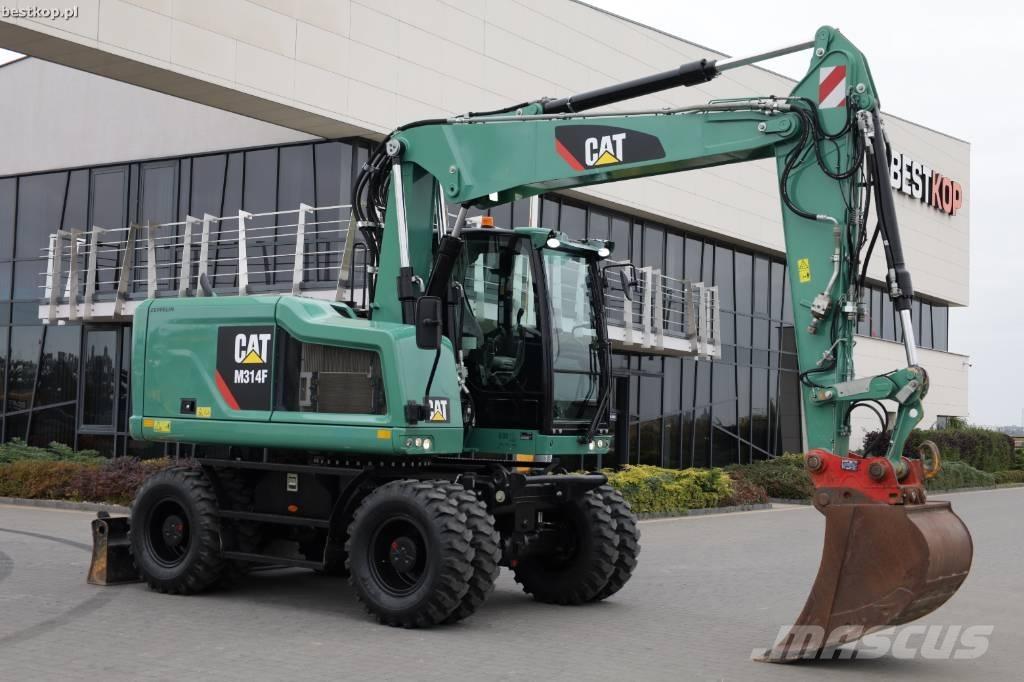 CAT M314F Ekskavatori uz riteņiem