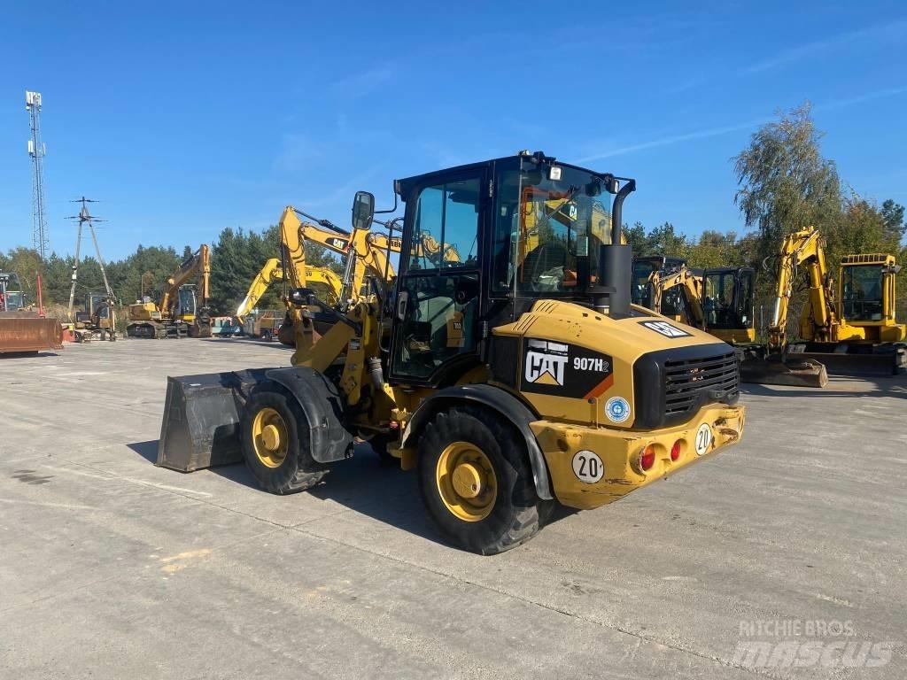 CAT 907 H 2 Iekrāvēji uz riteņiem