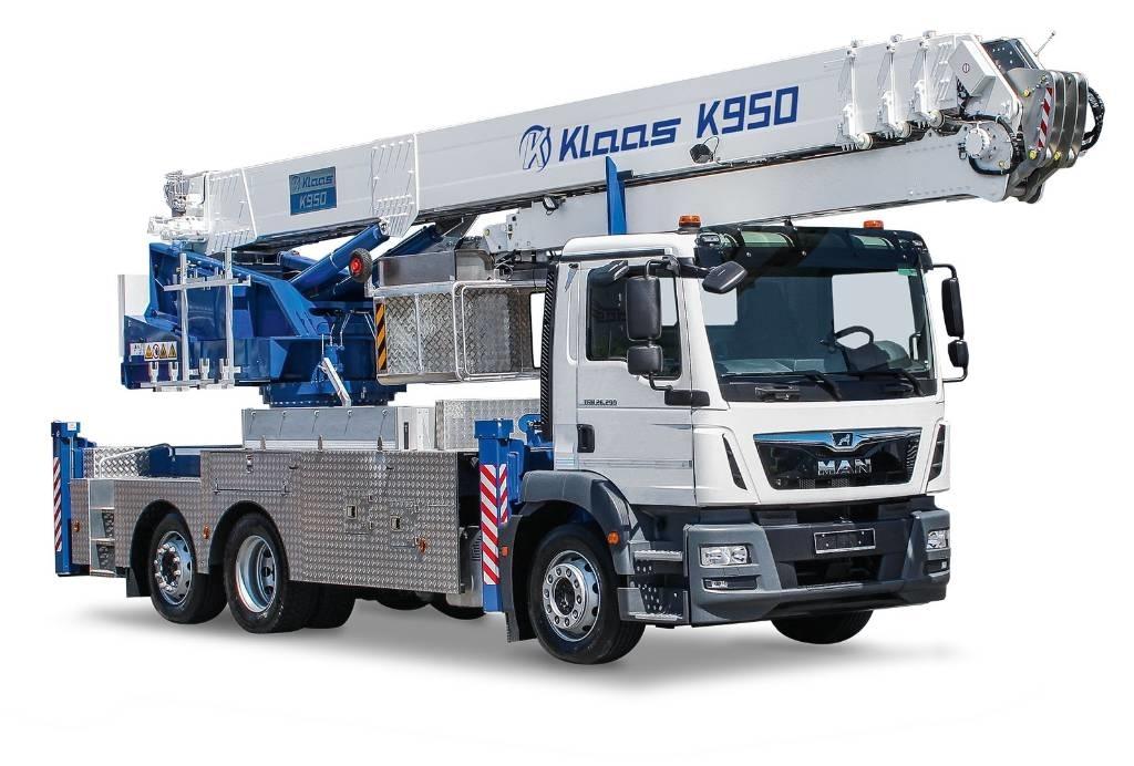 Klaas K950 RHX Visurgājēji celtņi