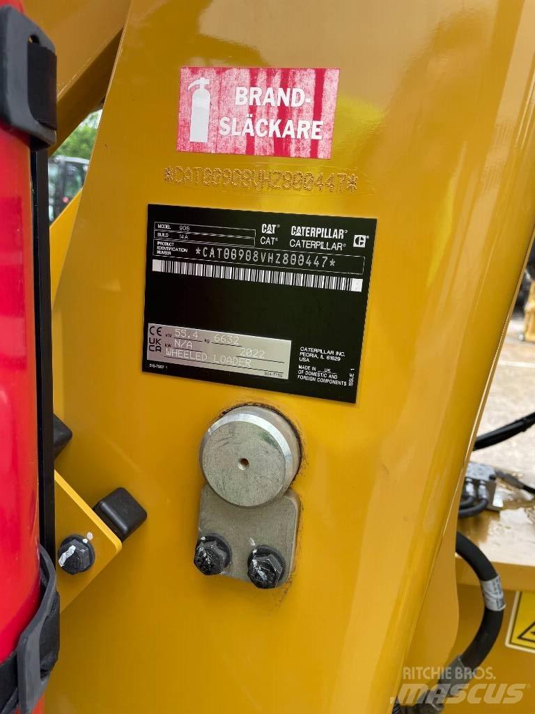 CAT 908 M Iekrāvēji uz riteņiem