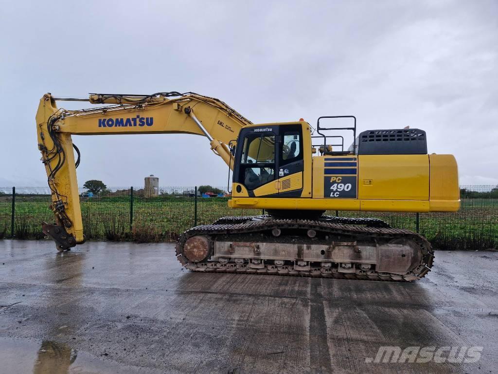 Komatsu PC 490 LC-10 Kāpurķēžu ekskavatori