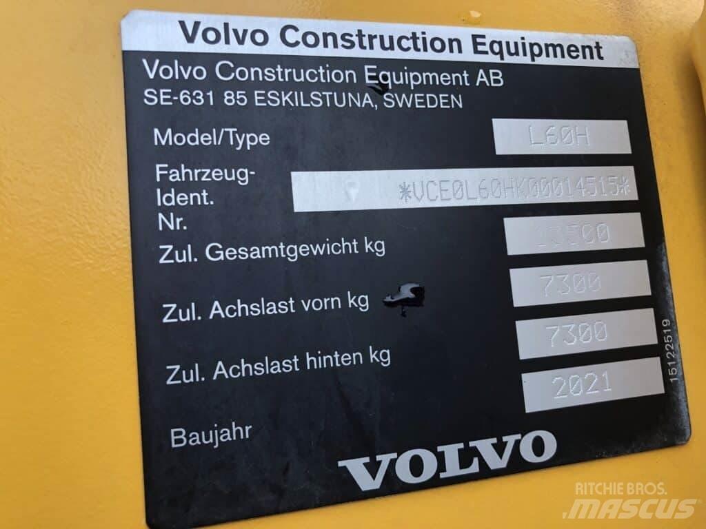 Volvo L60H Iekrāvēji uz riteņiem