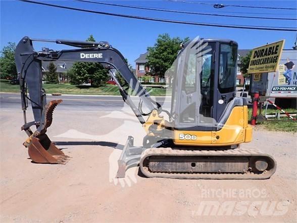 John Deere 50D Mini ekskavatori < 7 t