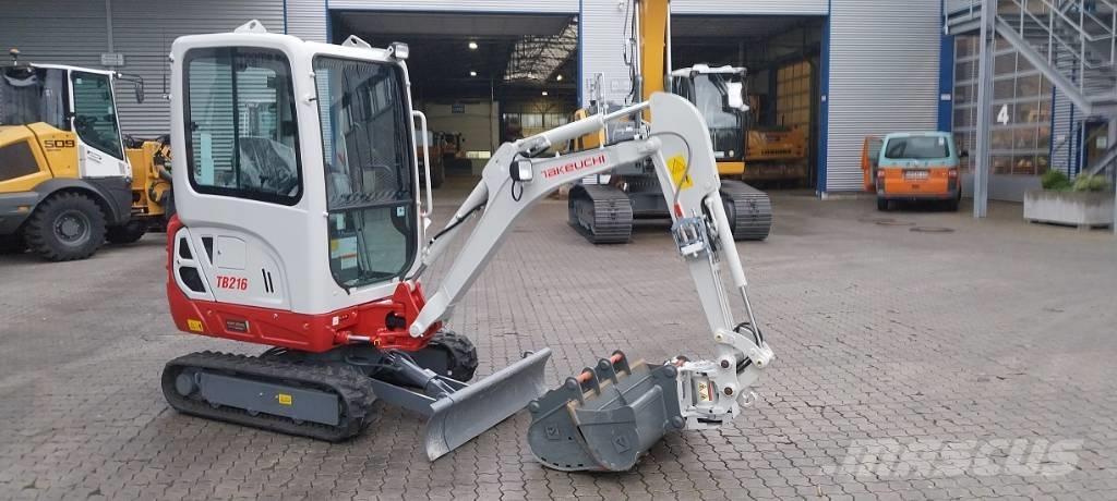 Takeuchi TB 216 A Mini ekskavatori < 7 t