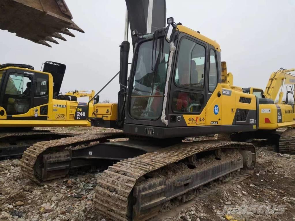 Volvo EC 290 B LC Kāpurķēžu ekskavatori