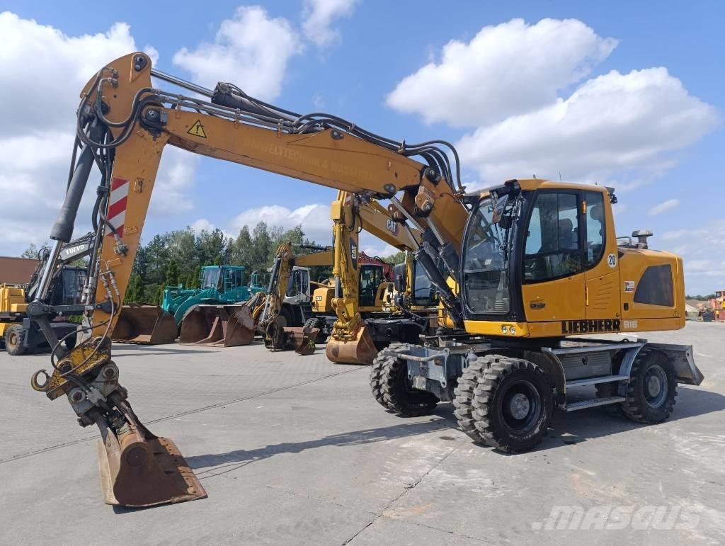 Liebherr A 916 Ekskavatori uz riteņiem