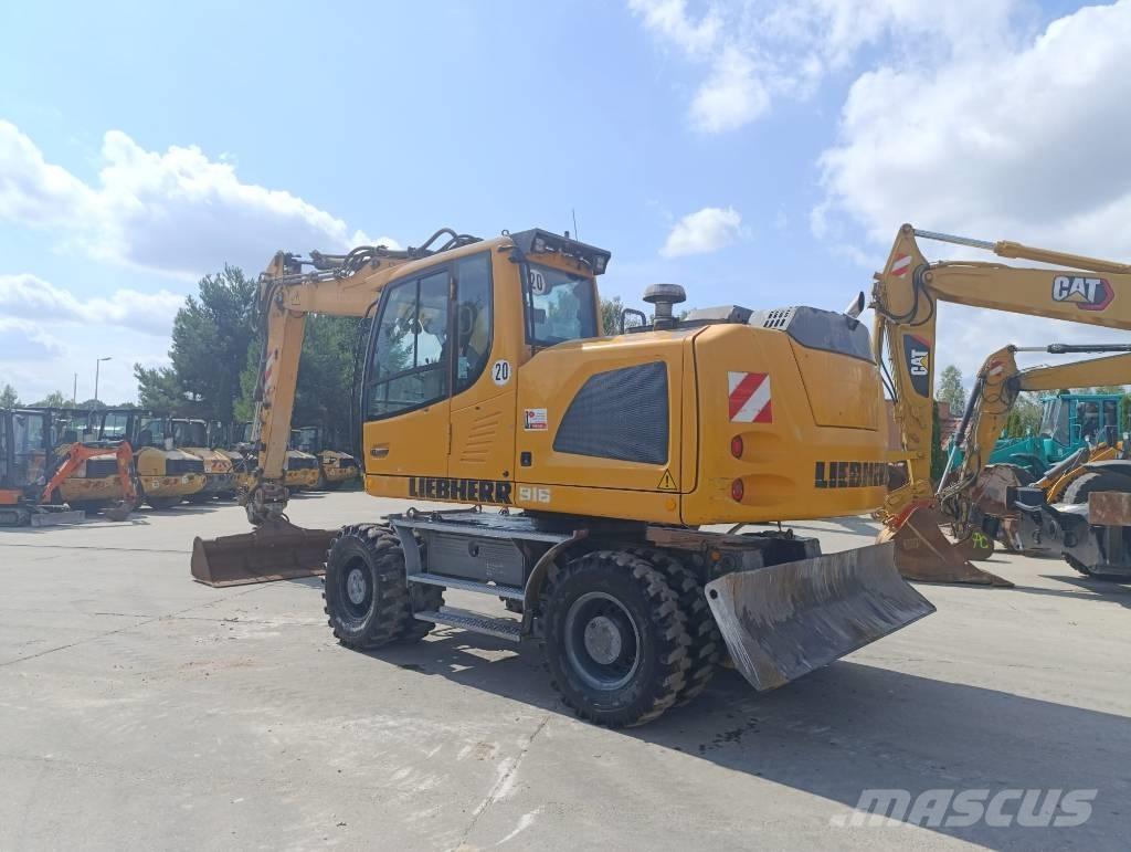 Liebherr A 916 Ekskavatori uz riteņiem