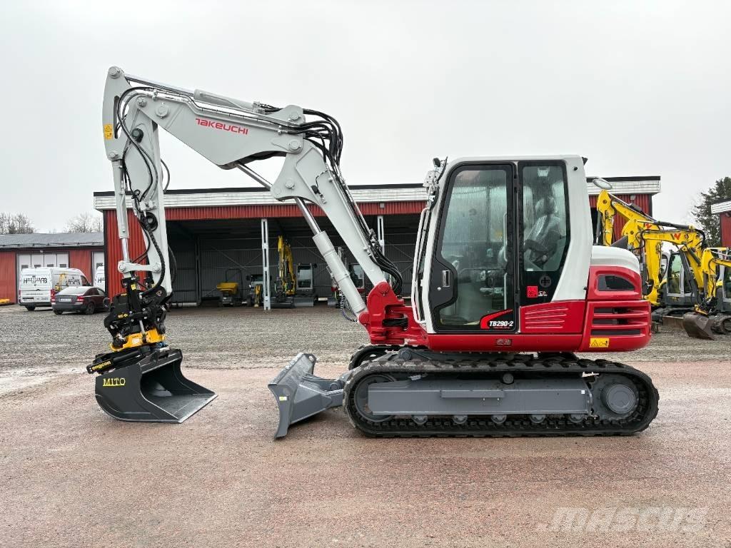 Takeuchi TB290 Vidēja lieluma ekskavatori 7 t - 12 t