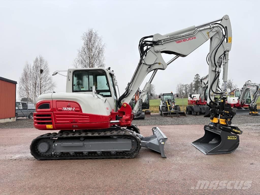 Takeuchi TB290 Vidēja lieluma ekskavatori 7 t - 12 t