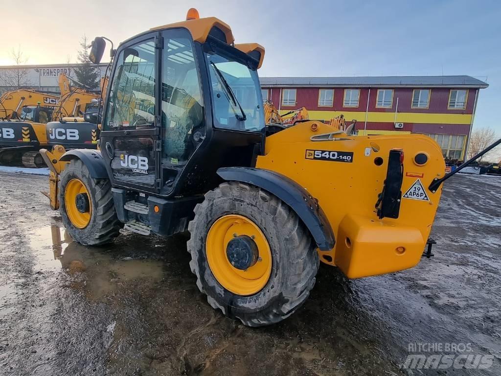 JCB 540-140 Hi-Viz Teleskopiskie manipulatori