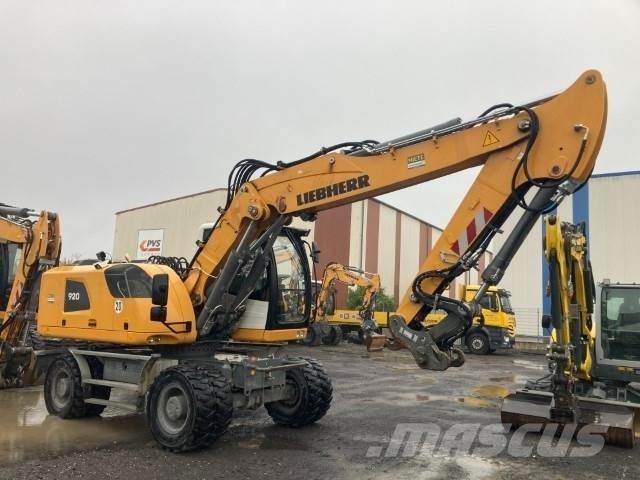 Liebherr A920 Ekskavatori uz riteņiem