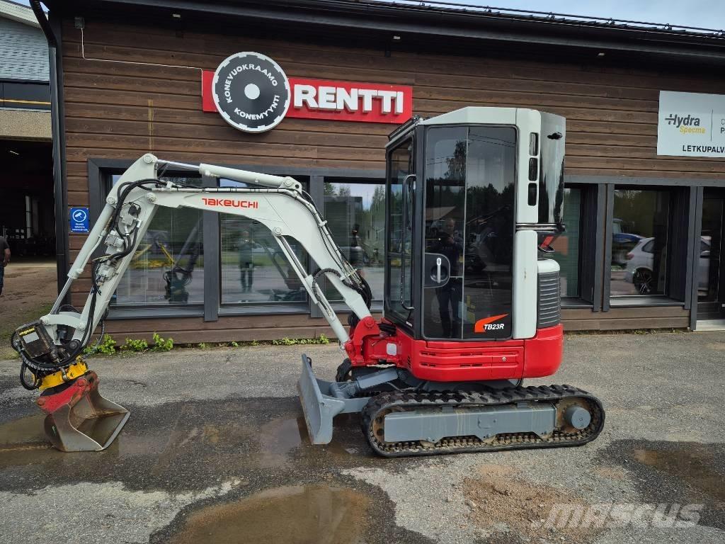 Takeuchi 23R Mini ekskavatori < 7 t