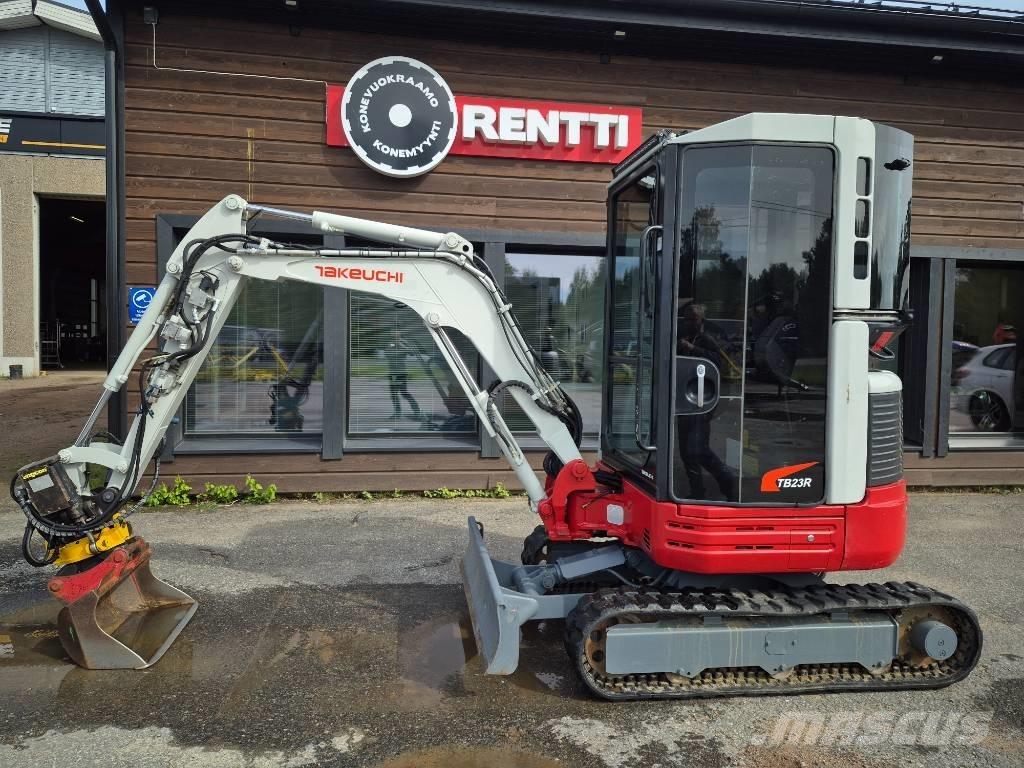 Takeuchi 23R Mini ekskavatori < 7 t