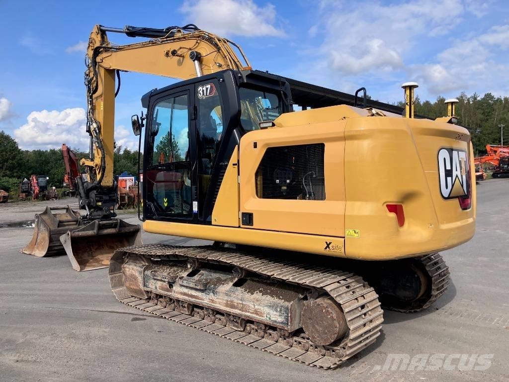 CAT 317 Kāpurķēžu ekskavatori