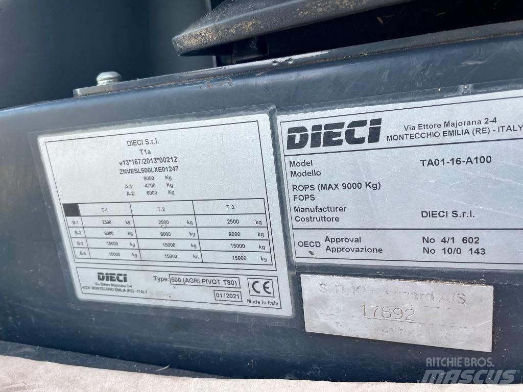 Dieci Agri Pivot T80 Lauksaimniecības pacēlāji