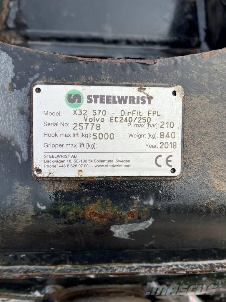 Steelwrist X32 Rotējošas ierīces