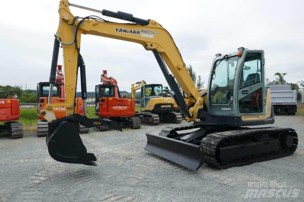 Yanmar SV 100-1 Kāpurķēžu ekskavatori