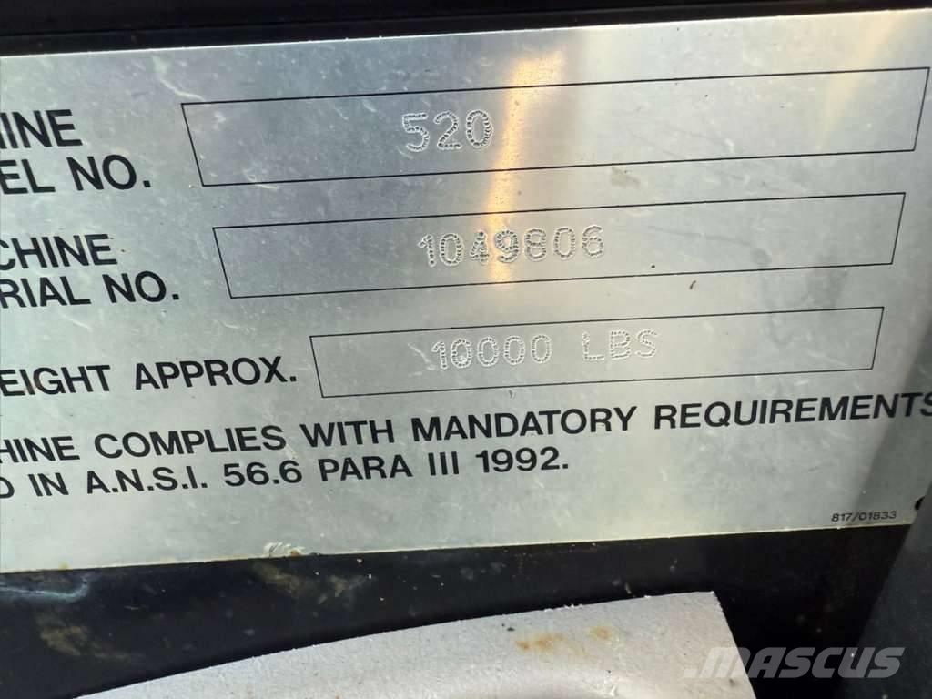 JCB 520 Teleskopiskie manipulatori
