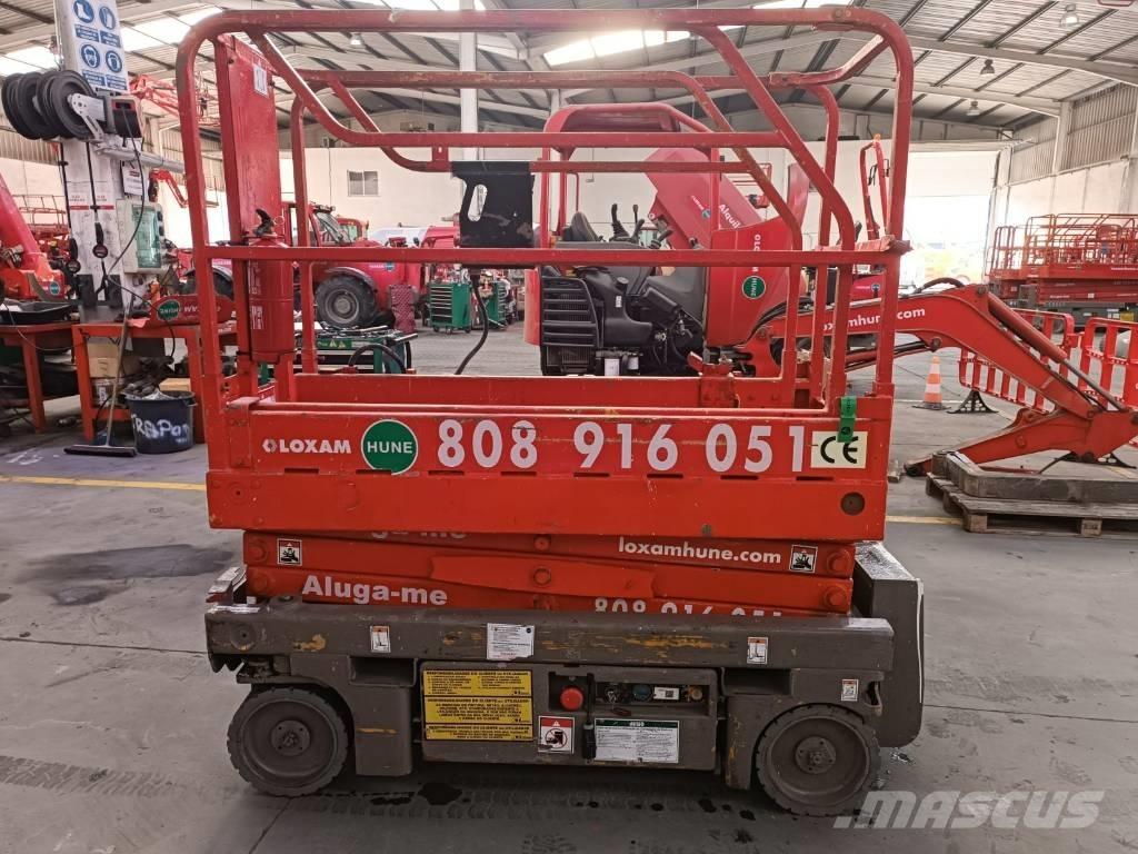 Haulotte Optimum  8 Šķerveida pacēlāji