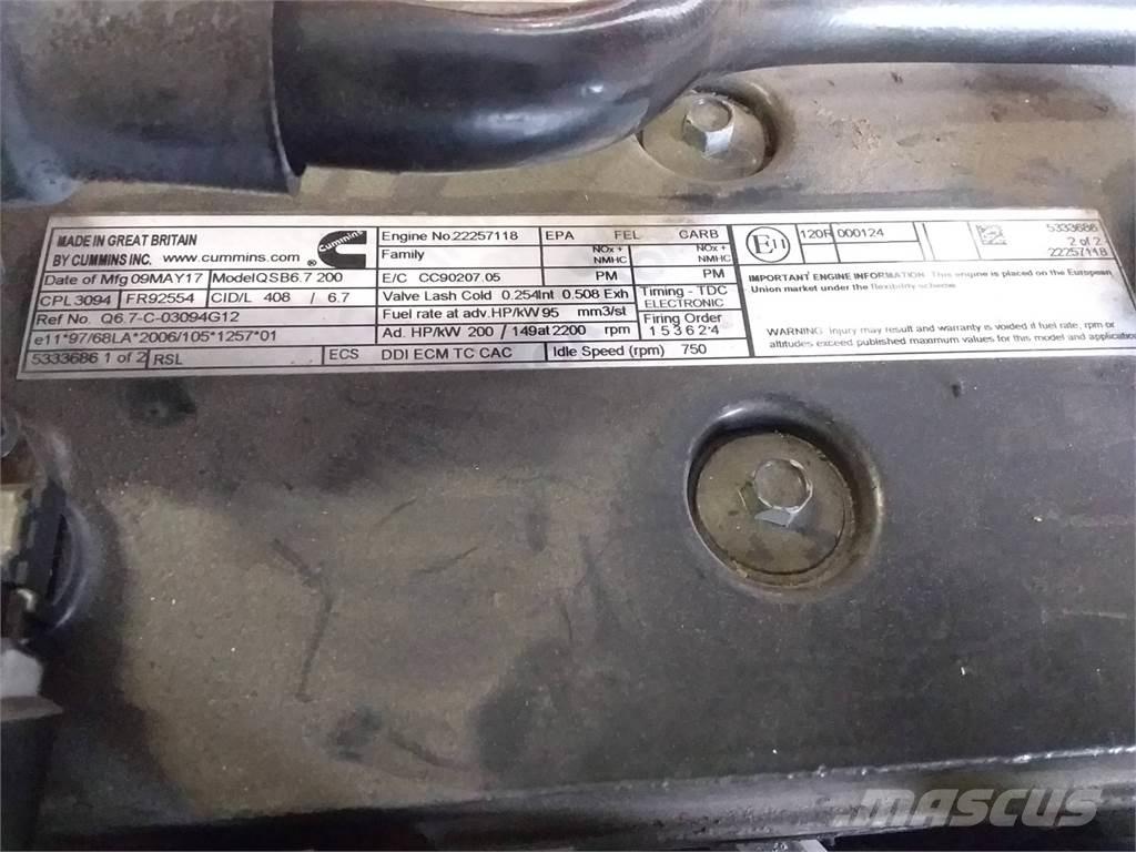 Cummins QSB6.7 Dzinēji